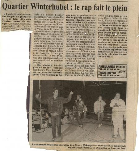 concert rap en plein air 